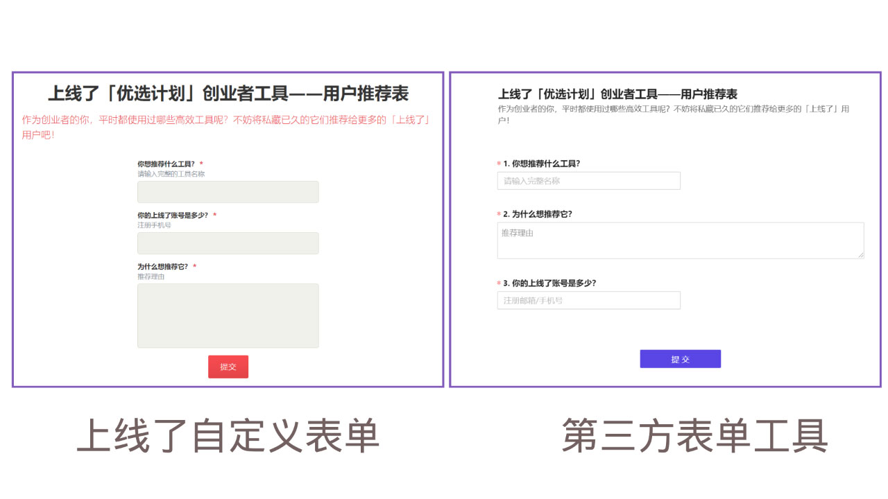 自定义表单 自定义表单